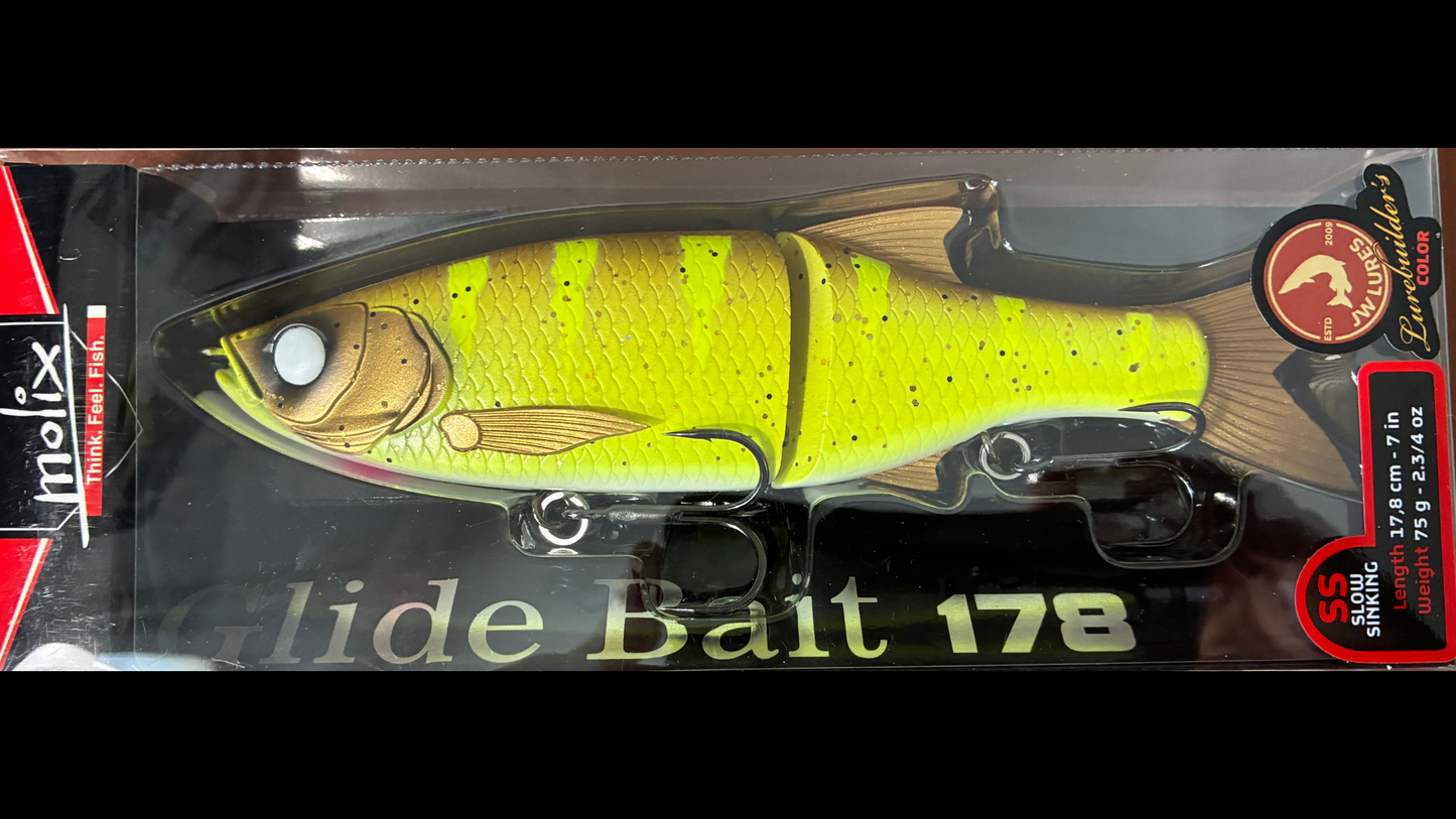 GLIDE BAIT 178 SS LureBuilders (Série limitée)