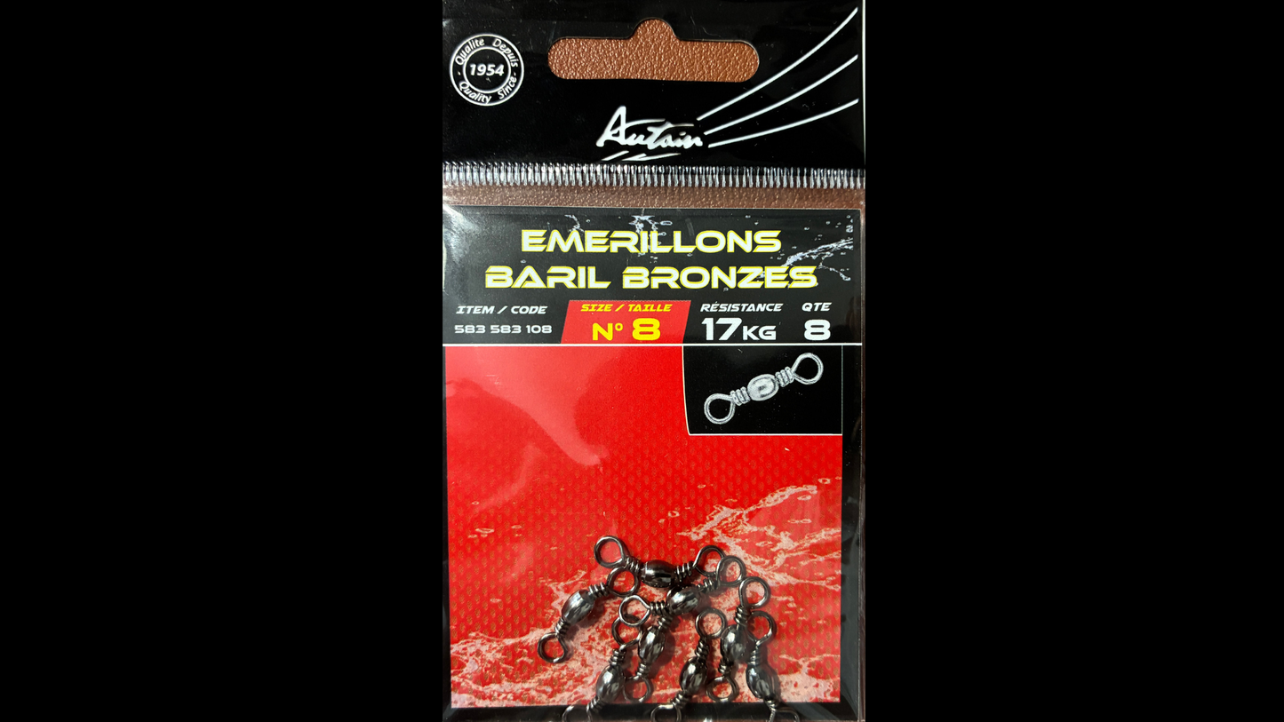 EMERILLONS BARIL BRONZE