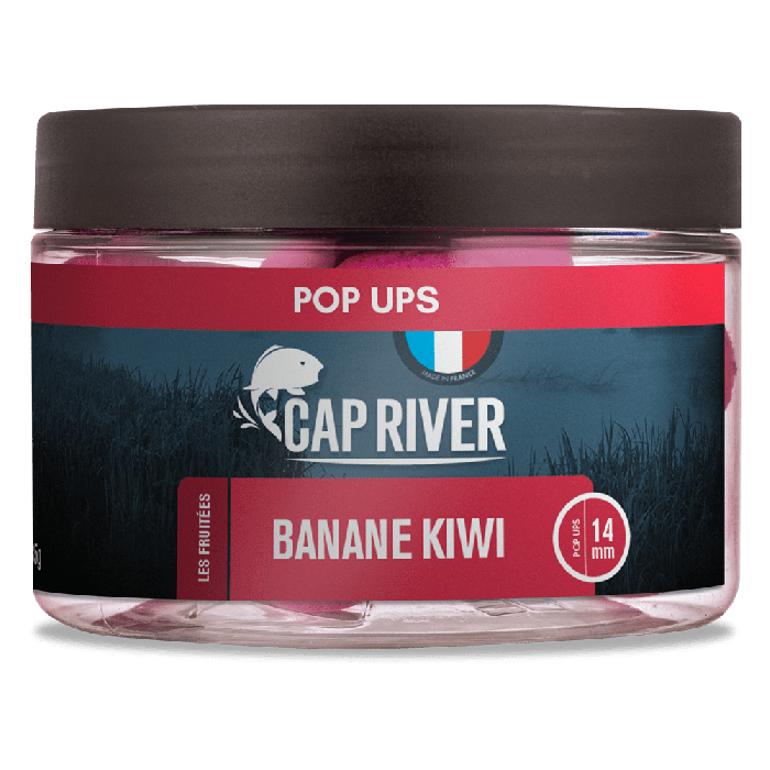 Pop-ups CAP RIVER Banane-Kiwi 14mm