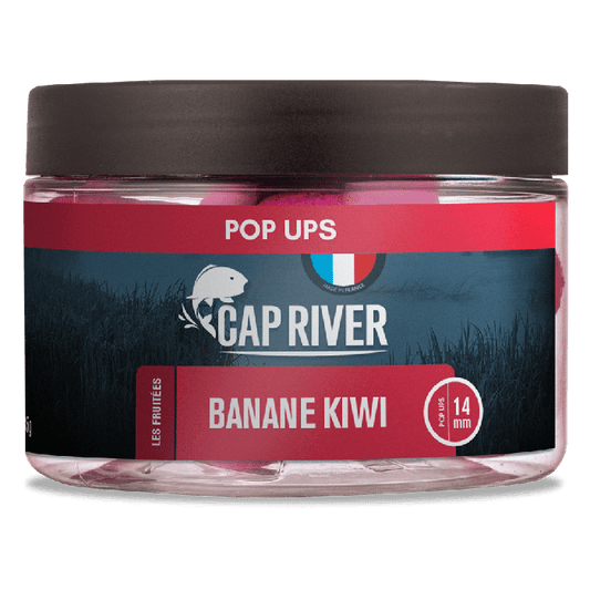 Pop-ups CAP RIVER Banane-Kiwi 14mm